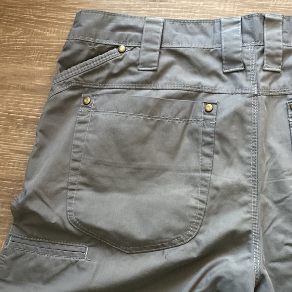 Mens VERTEX 34reg cargo lightweight shorts light gray - Picture 5 of 6